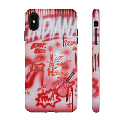 "indiana" airbrush iPhone case