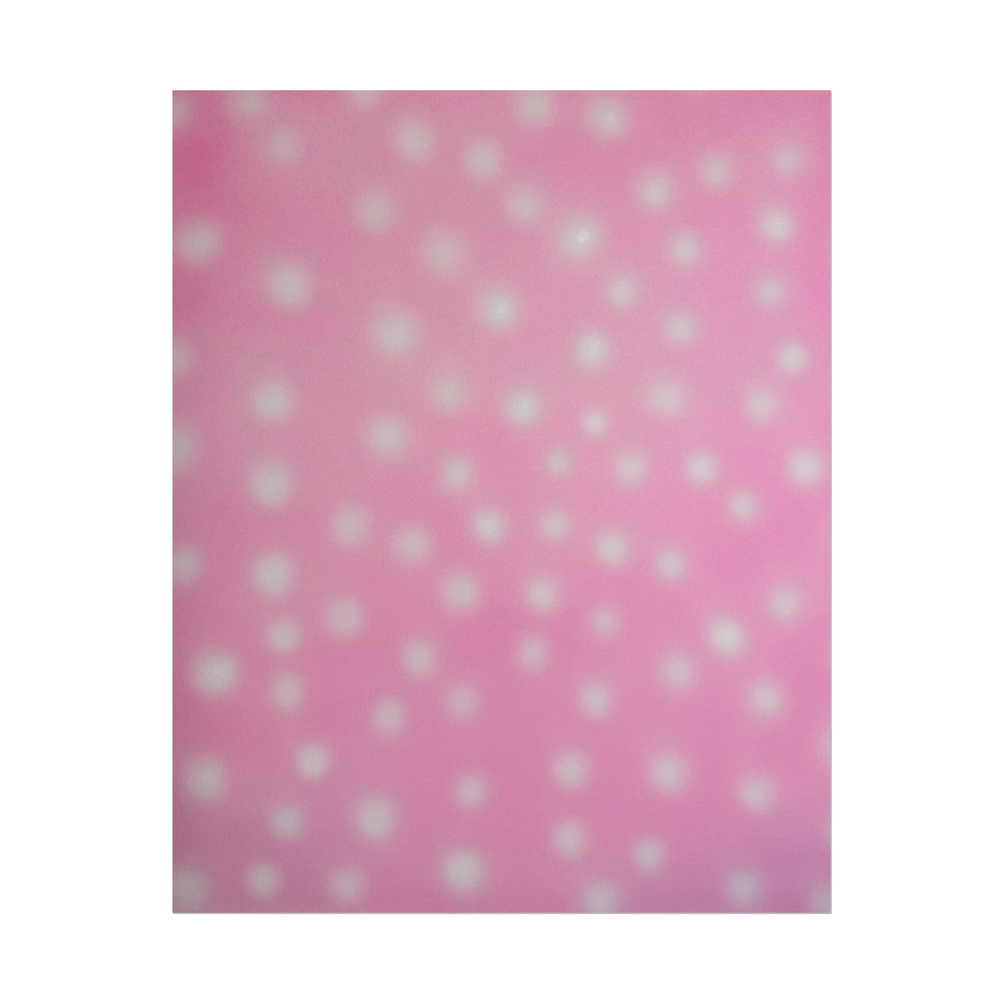 "strawberry swirl polka dot" airbrush rolled print