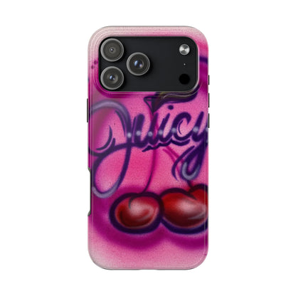"juicy" airbrush iPhone case
