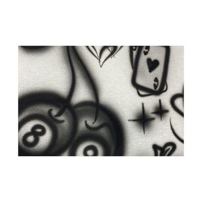 "hidden ace" airbrush horizontal print