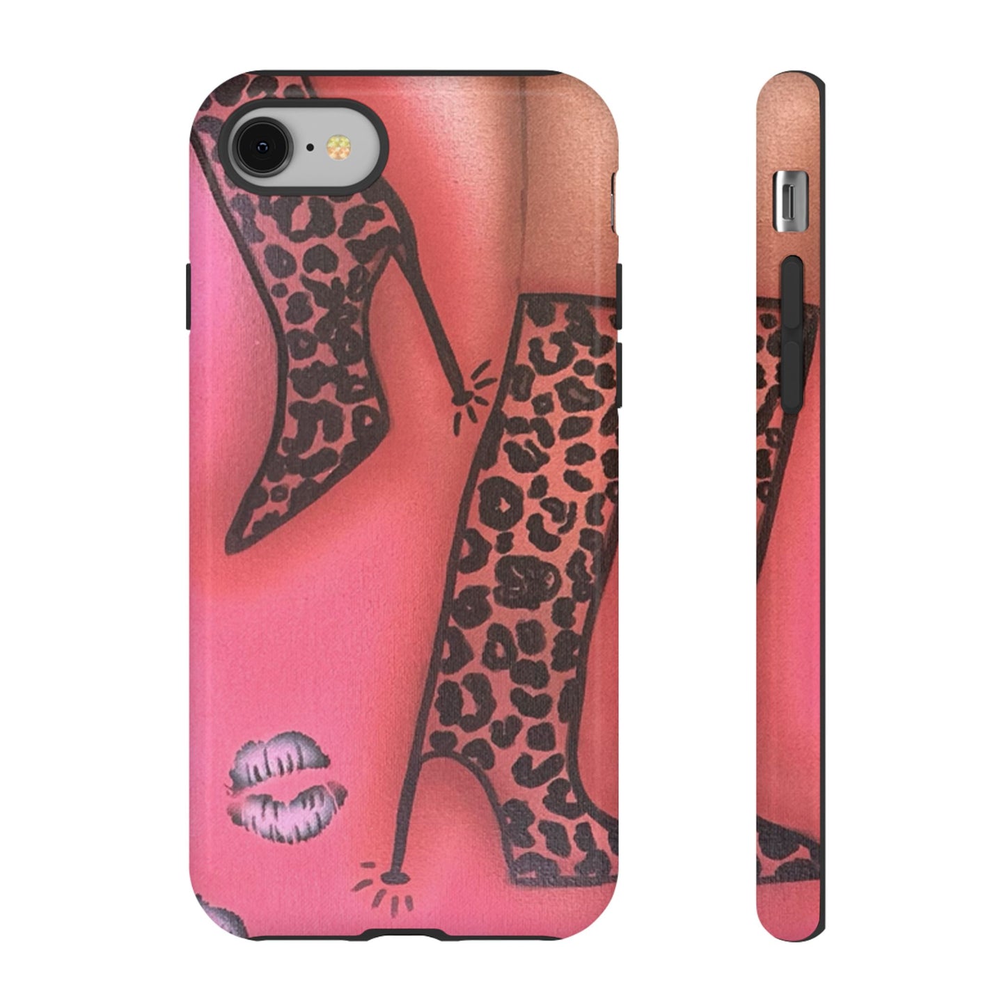 "cheetah boots" airbrush iPhone case