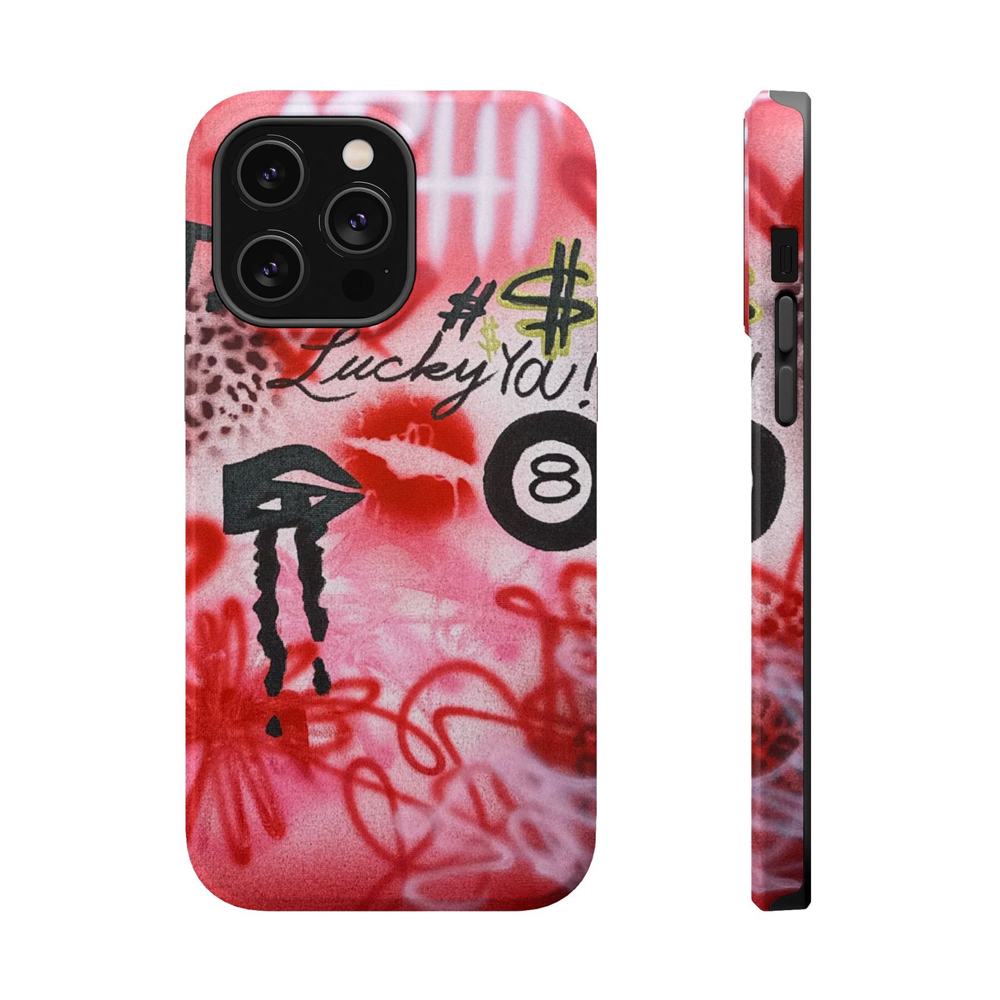 MagSafe "intriguing encounter" airbrush iPhone case