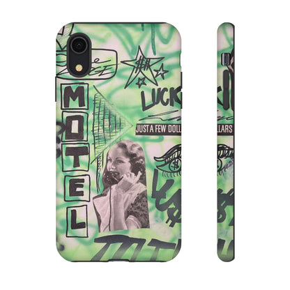 "lust over luck" airbrush iPhone case