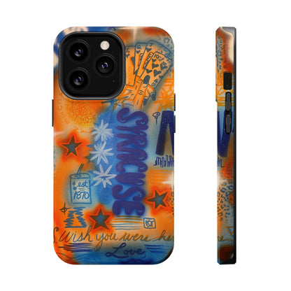 MagSafe "syracuse" airbrush iPhone case