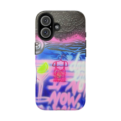 "dream life pt. 2" airbrush iPhone case