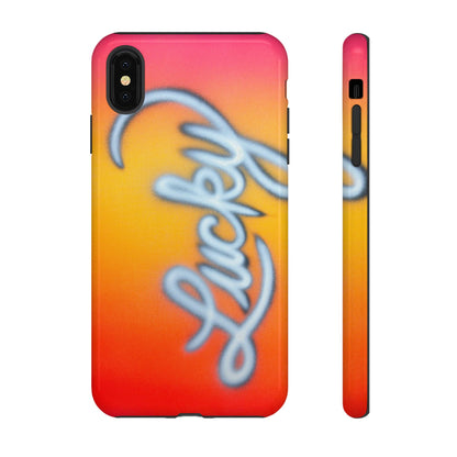 "lucky" airbrush iPhone case