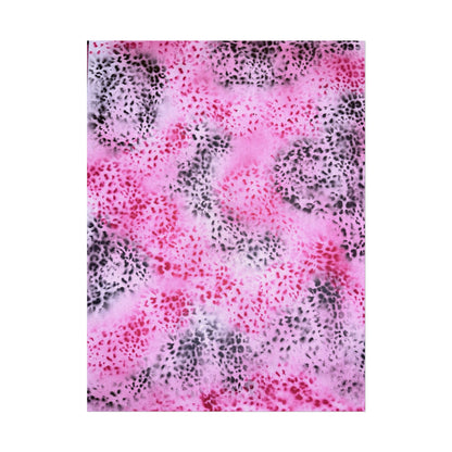 "pink cheetah pt. 2" airbrush rolled print