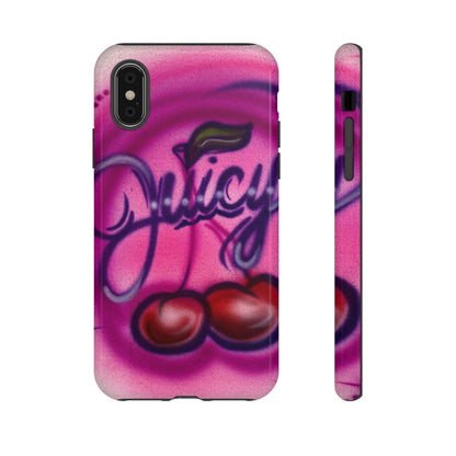 "juicy" airbrush iPhone case