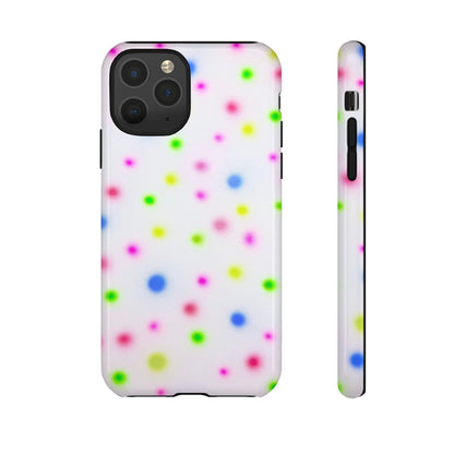 "birthday cake polka dot" airbrush iPhone case