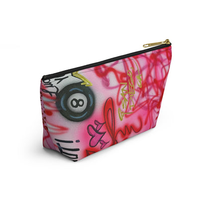 "IT girl" airbrush makeup pouch