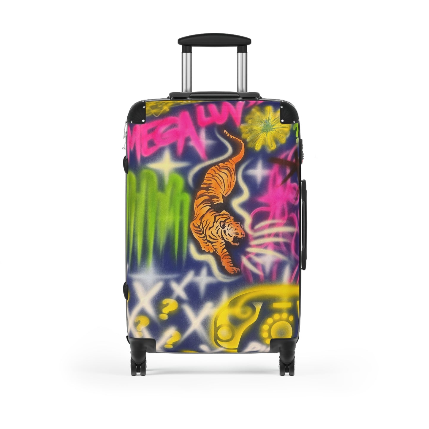 "mega luv" airbrush suitcase