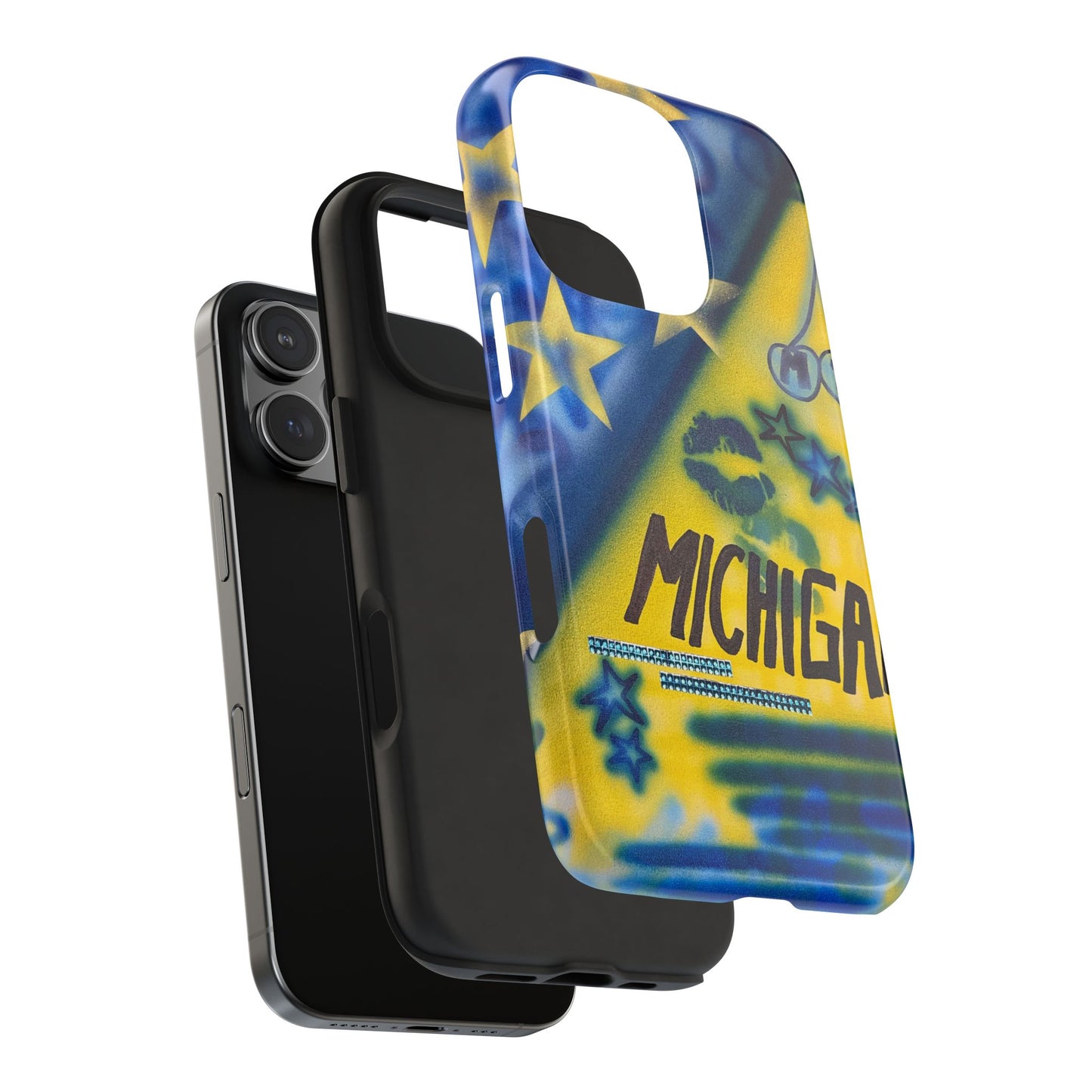 "ann arbor, michigan" airbrush iPhone case