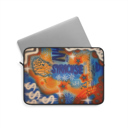"syracuse, ny" airbrush laptop sleeve