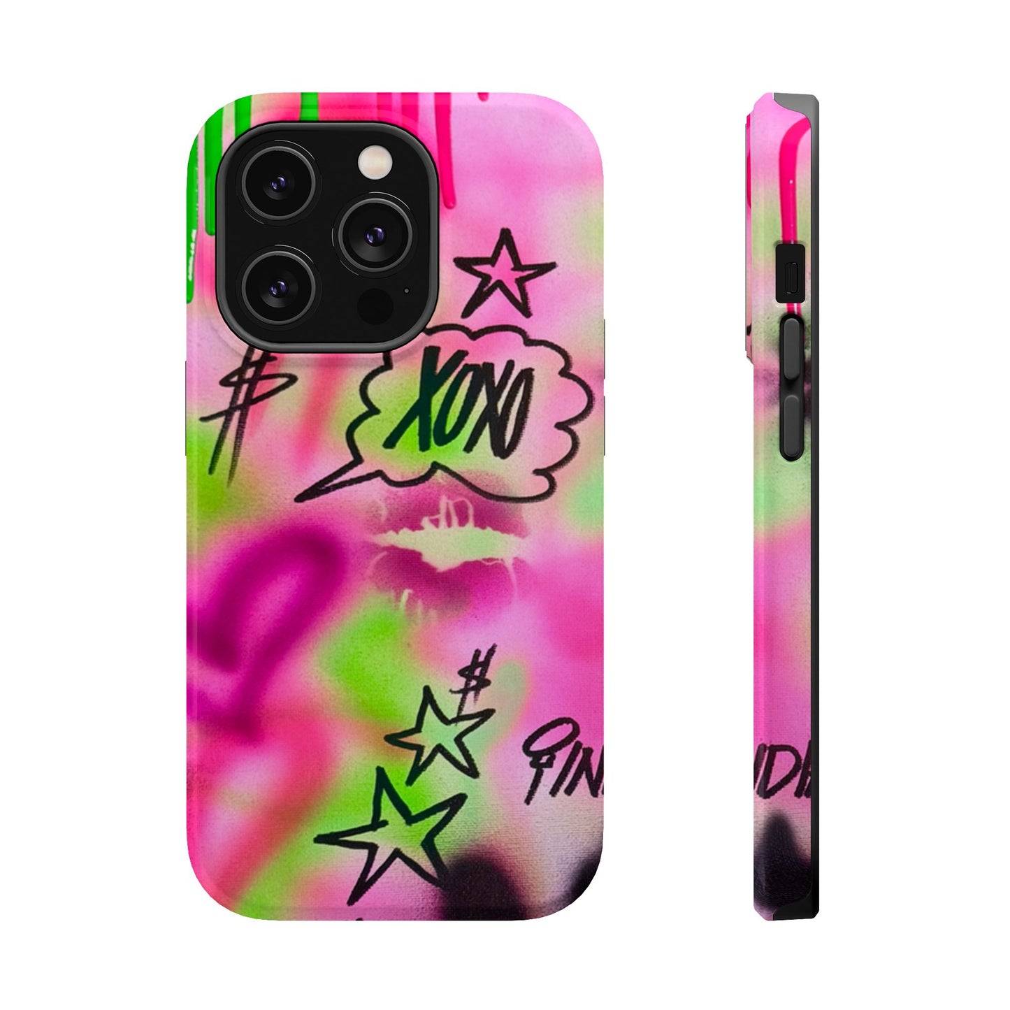 MagSafe "xoxo" airbrush iPhone case