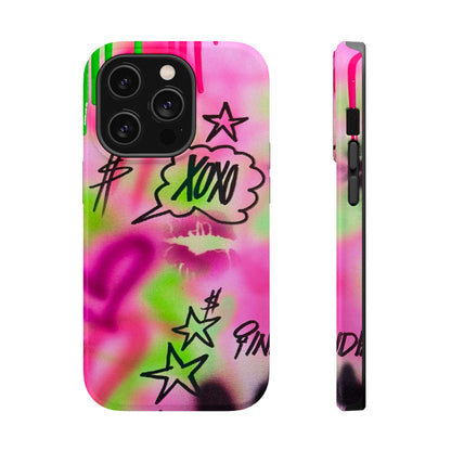 MagSafe "xoxo" airbrush iPhone case