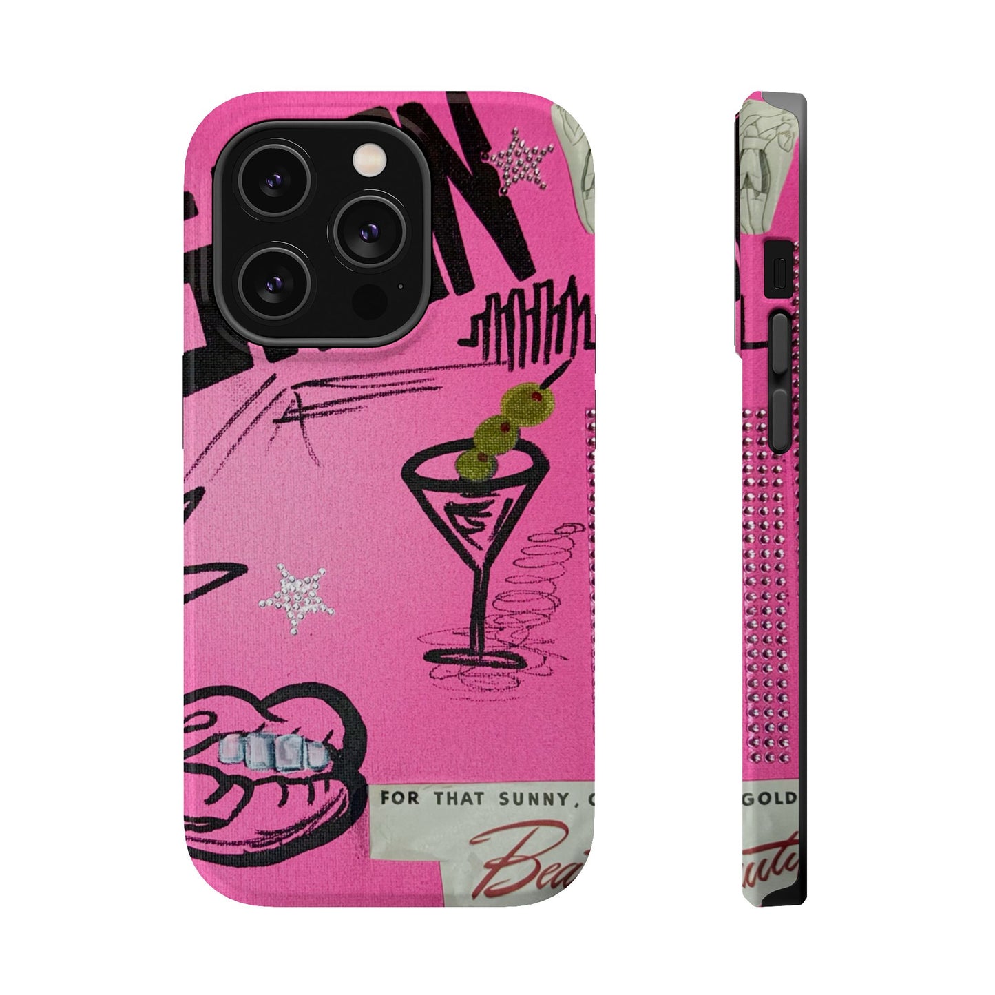 MagSafe "high fashion" airbrush iPhone case