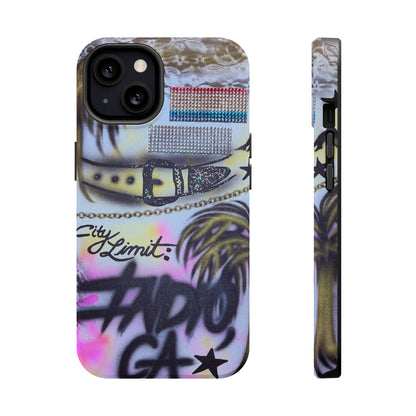 MagSafe "indio, ca" airbrush iPhone case