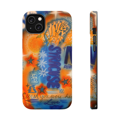 MagSafe "syracuse" airbrush iPhone case