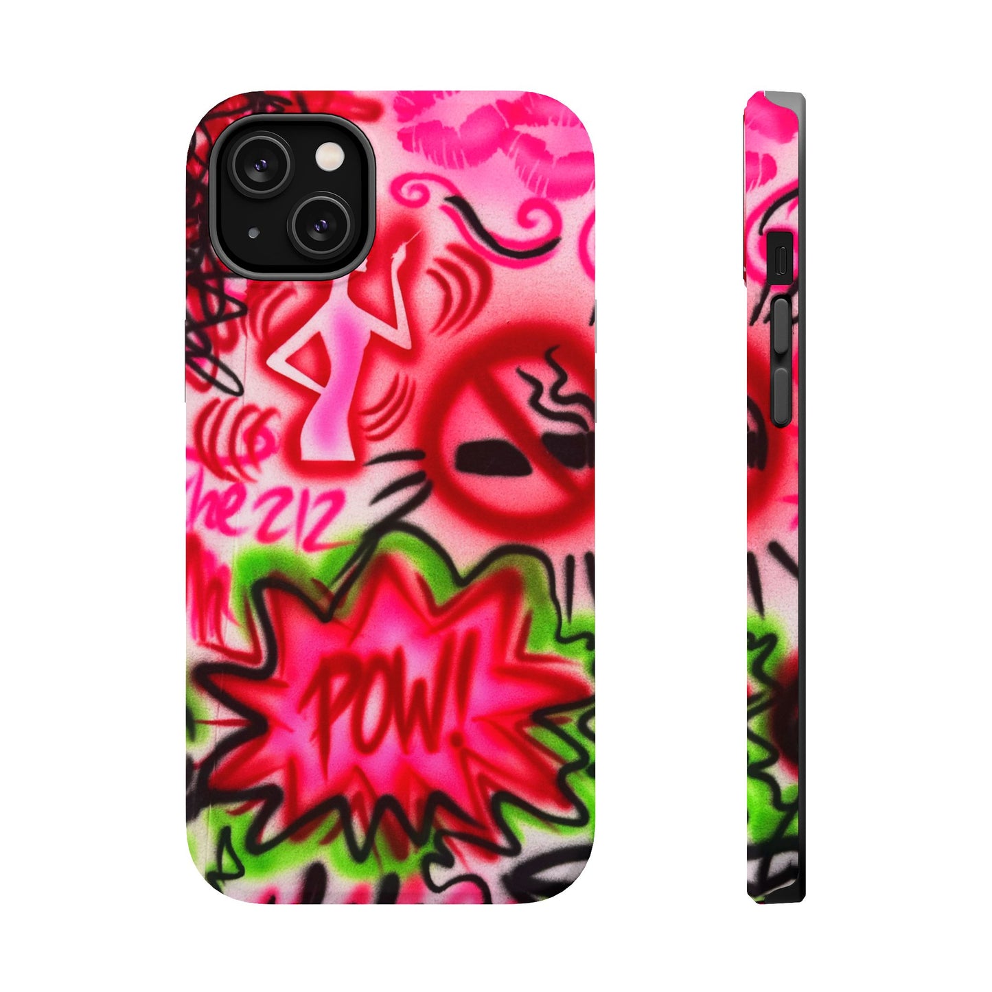 MagSafe "in the 212" airbrush iPhone case