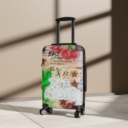 "the rodeo" airbrush suitcase