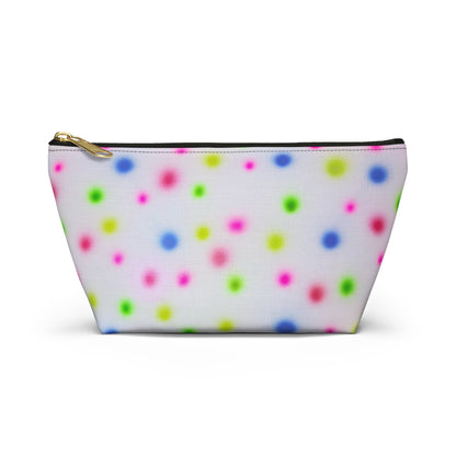 "birthday cake polka dot" airbrush makeup pouch