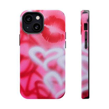 MagSafe "romantic rush" airbrush iPhone case