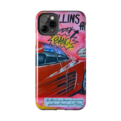 "miami momentos" airbrush iPhone case