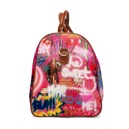 "sweet escape" airbrush waterproof travel bag