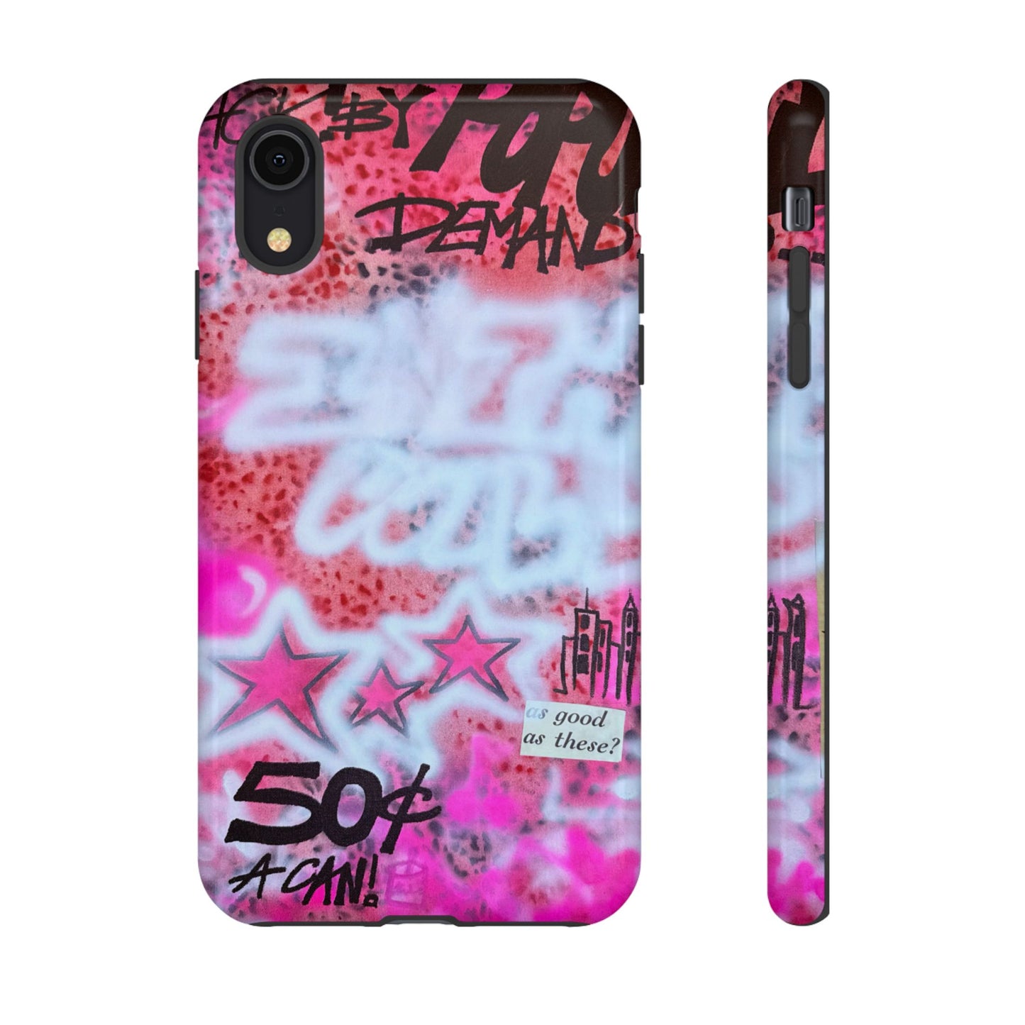 "in the wild" airbrush iPhone case