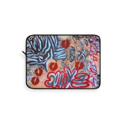 "exotic expectations" airbrush laptop sleeve