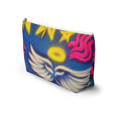 "celestial halo" airbrush makeup pouch