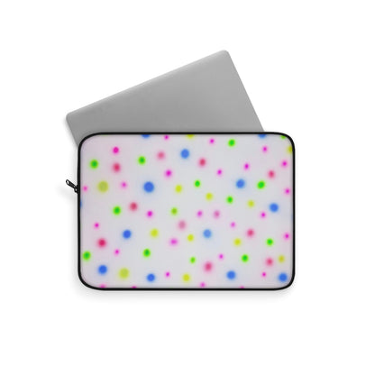 "birthday cake polka dot" airbrush laptop sleeve