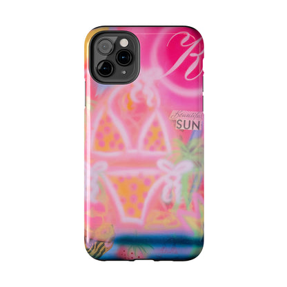 "santa monica strawberry" airbrush iPhone case