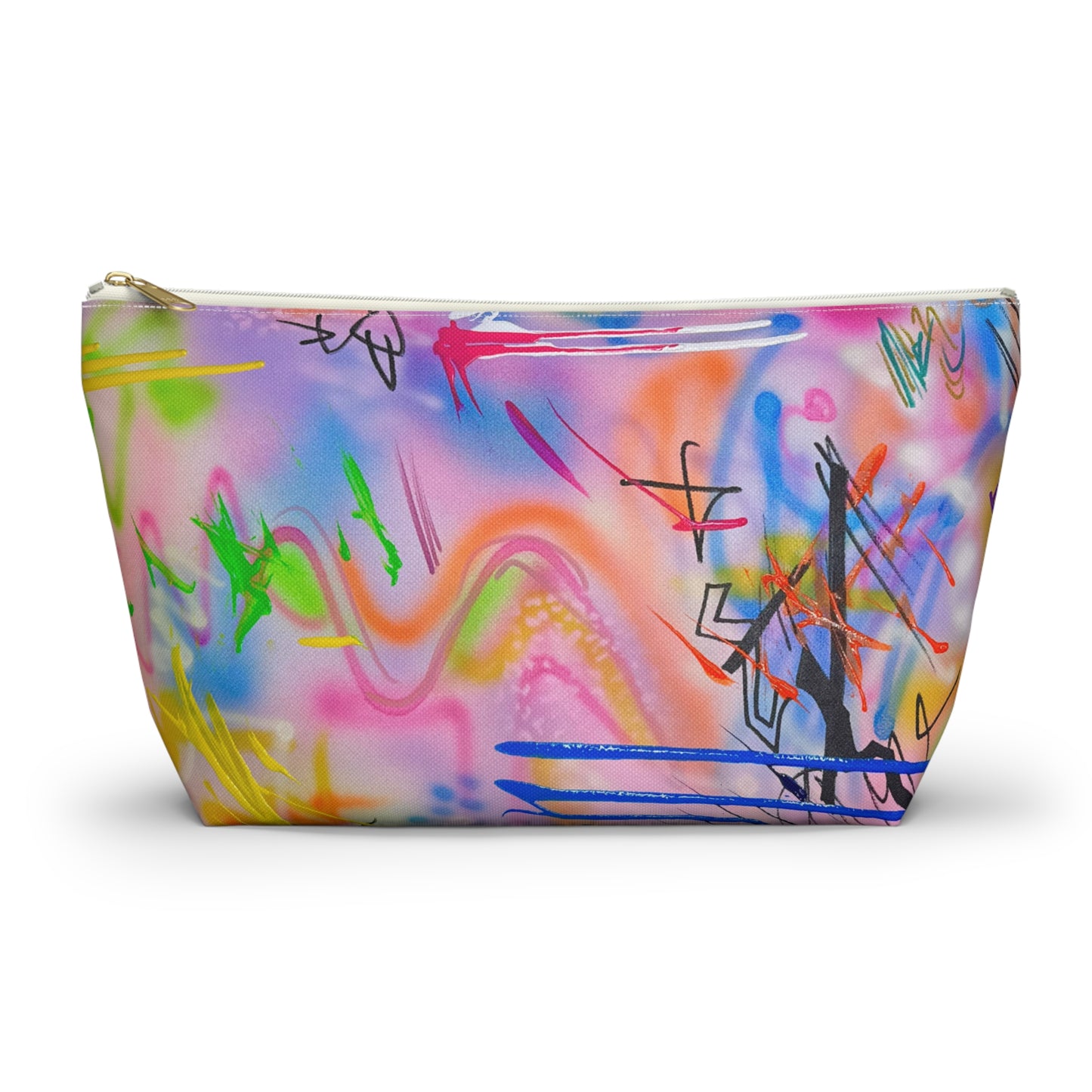 "neon haze" airbrush makeup pouch