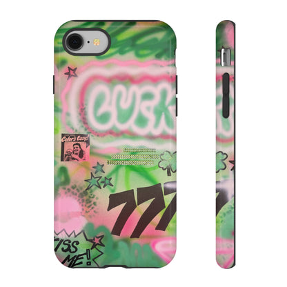 "so lucky" airbrush iPhone case