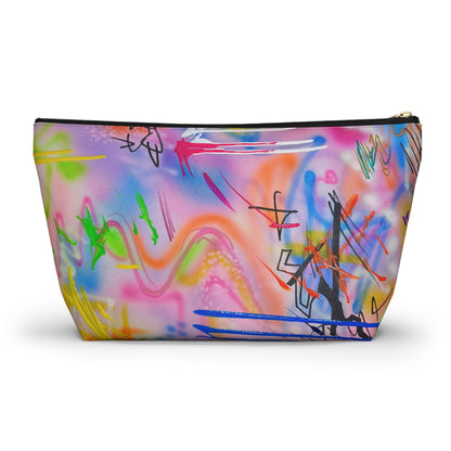 "neon haze" airbrush makeup pouch