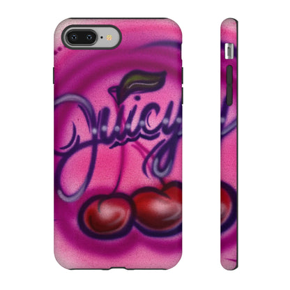 "juicy" airbrush iPhone case