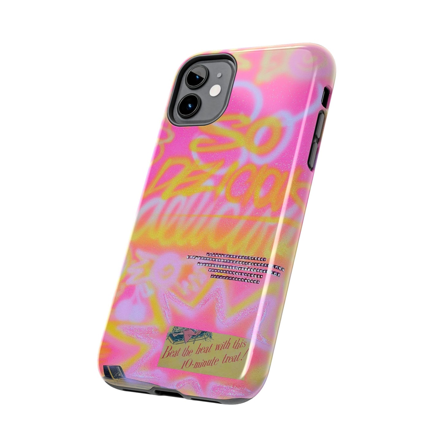 "so delicious" airbrush iPhone case