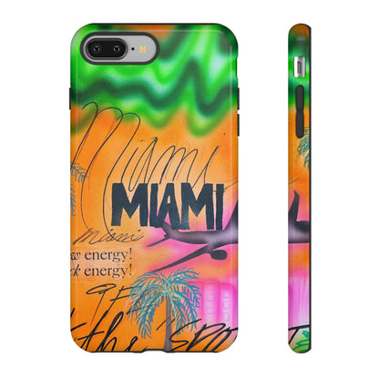 "miami, fl" airbrush iPhone case