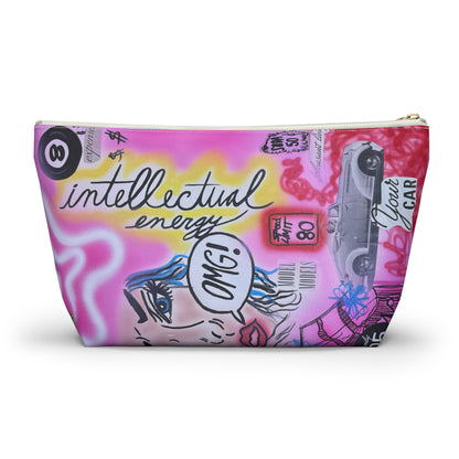 "intellectual energy" airbrush makeup pouch