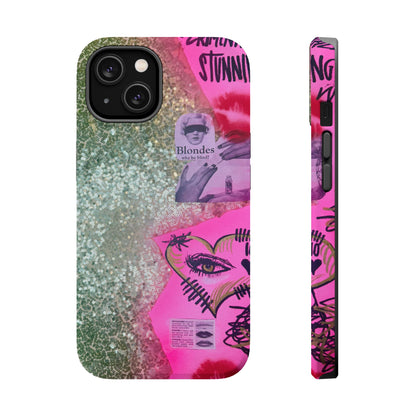 MagSafe "glitter gloss" airbrush iPhone case