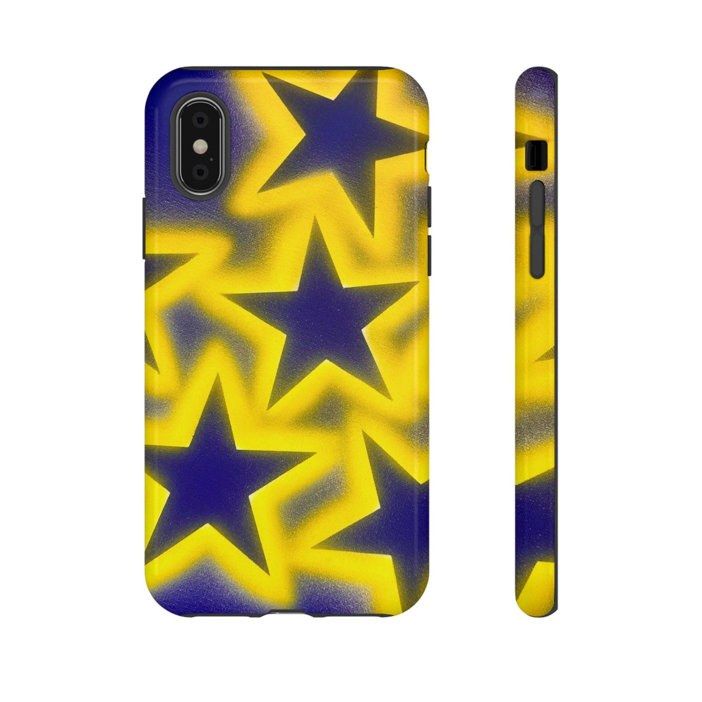 "cosmic crush" airbrush iPhone case