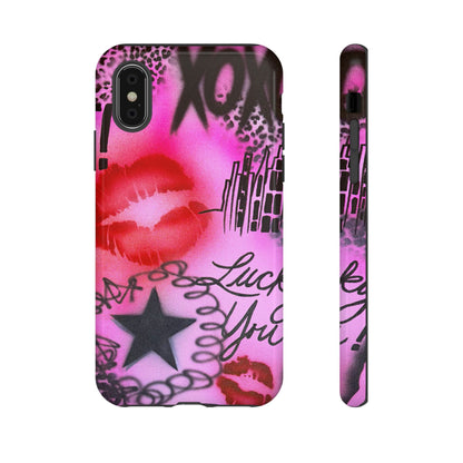 "ulterior motive" airbrush iPhone case