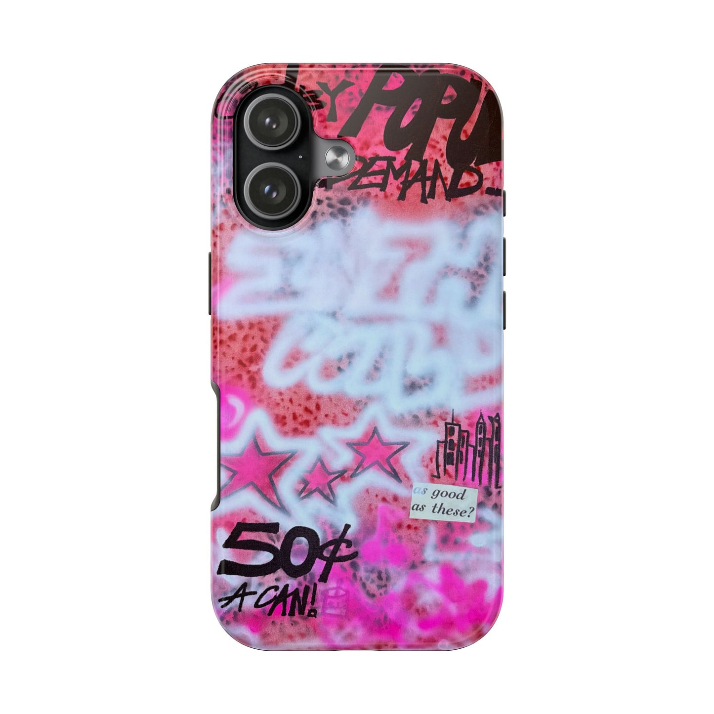 "in the wild" airbrush iPhone case