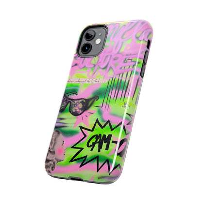 "green camo" airbrush iPhone case
