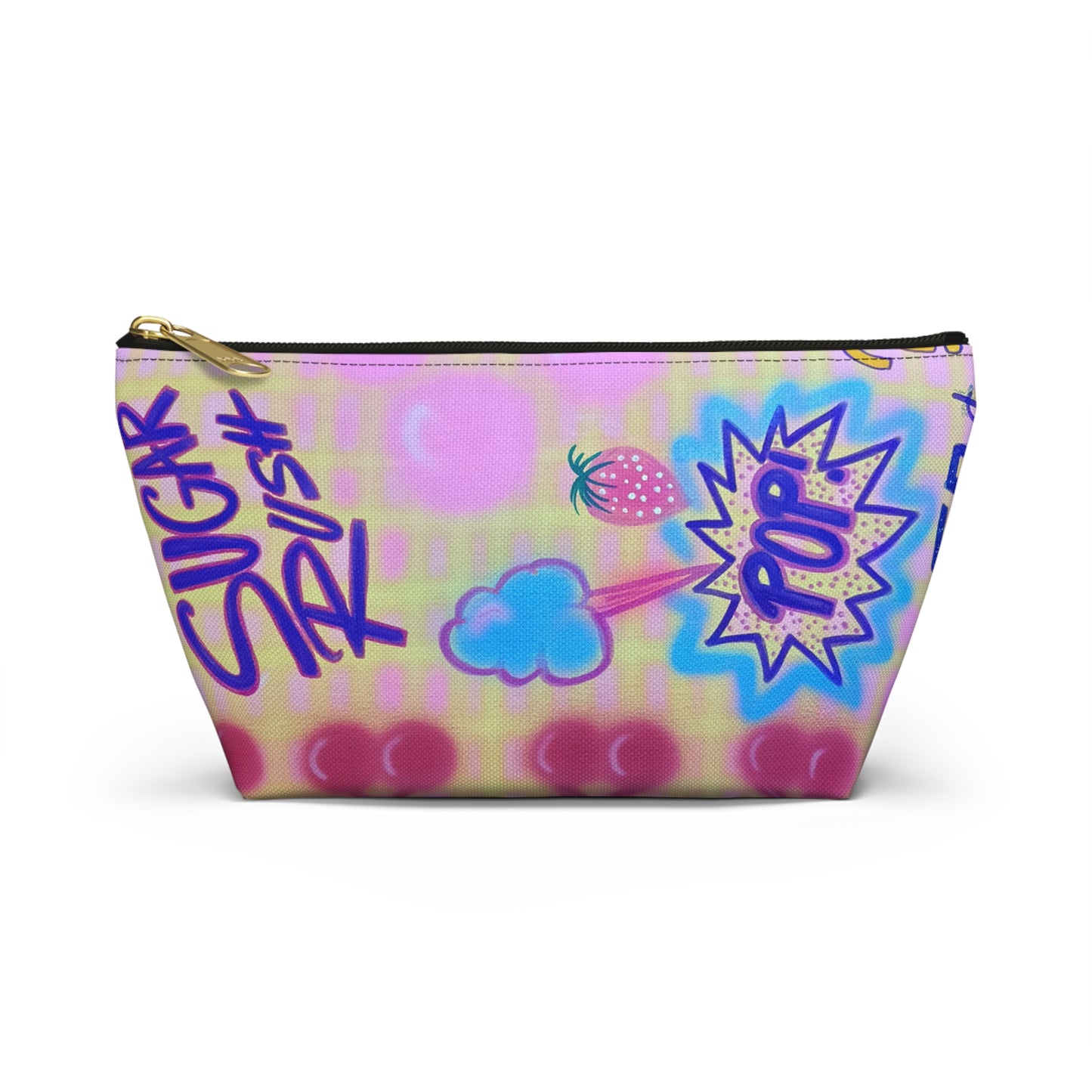 "sugar rush" airbrush makeup pouch