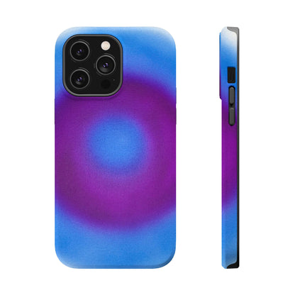 MagSafe "grape soda aura" airbrush iPhone case