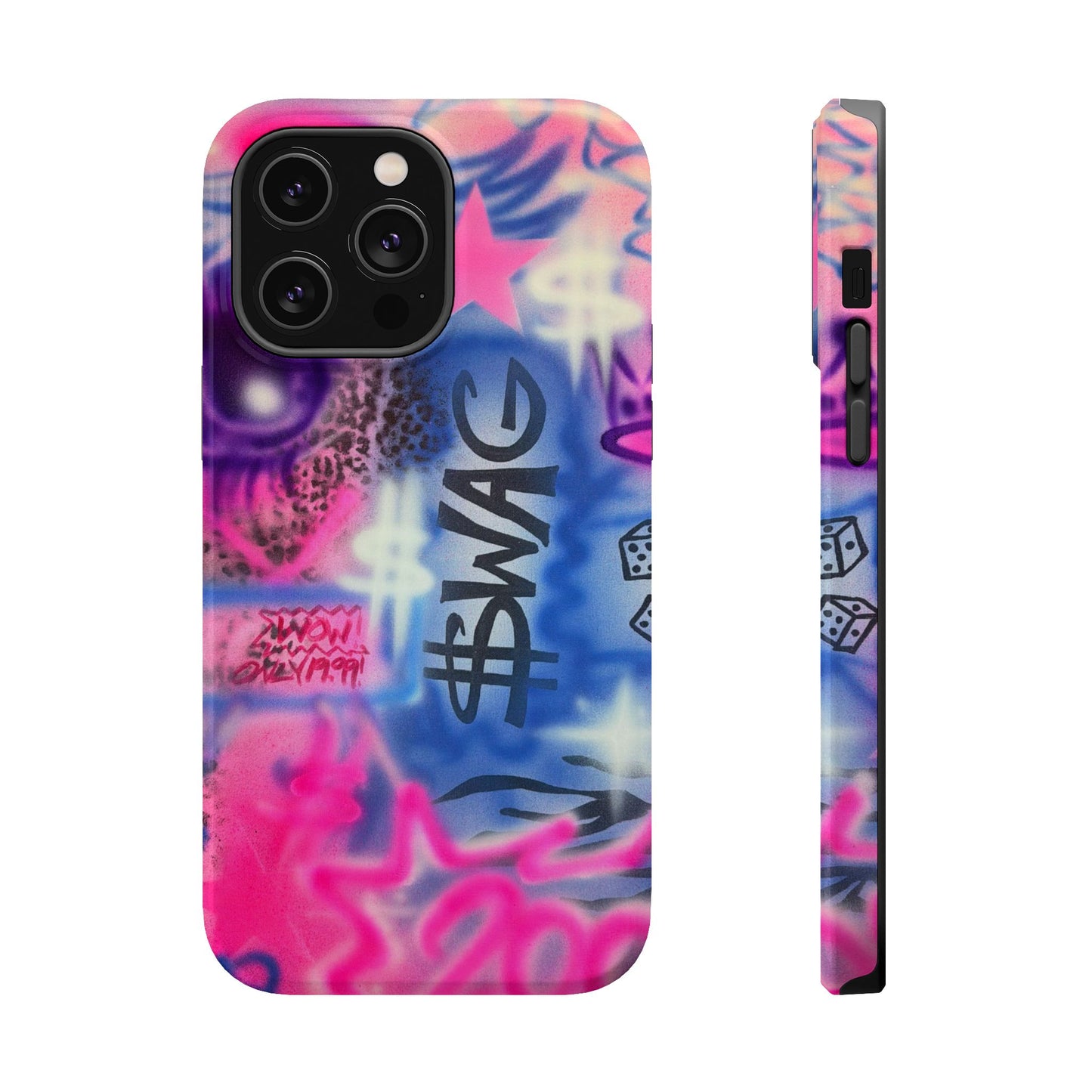 MagSafe "$wag" airbrush iPhone case