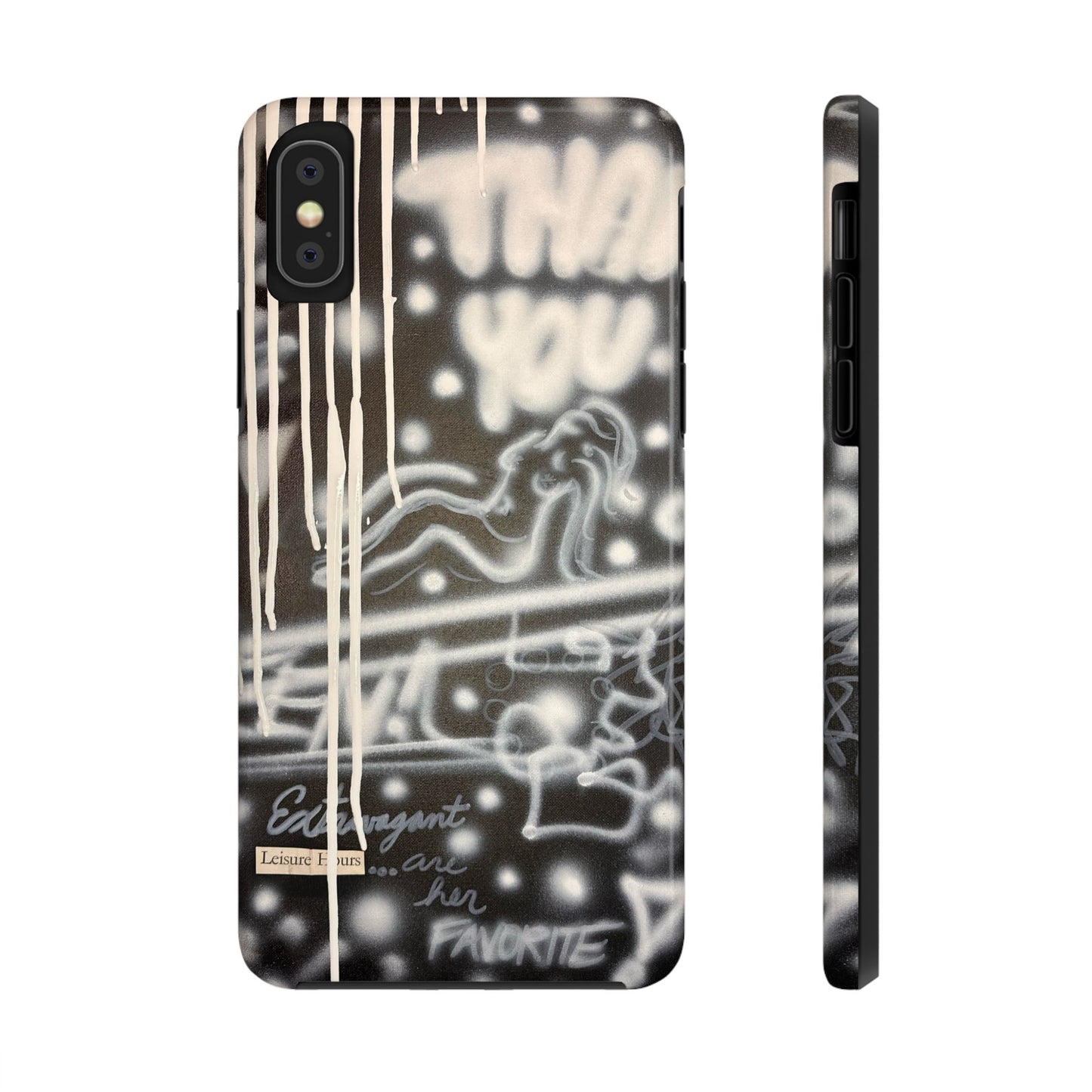 "extravagant leisure" airbrush iPhone case