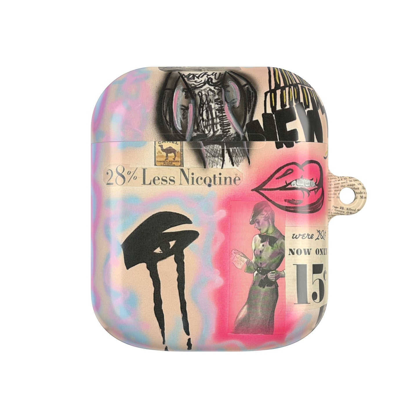 "new york, new york" airbrush airpod cases